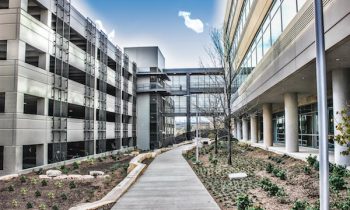 high-performance precast concrete, Security Service Federal Credit Union, precast concrete parking structures