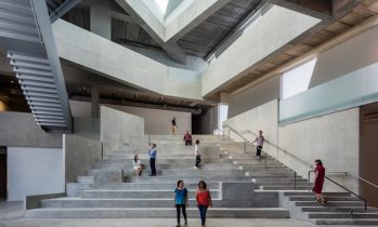 Glassell School of Art interior precast concrete design high performance texas oklahoma new mexico