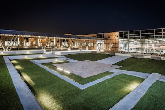 Courtyard 3 web Canadian Valley School, Precast Educational Facilities