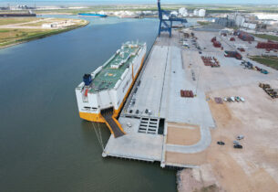 PortFreeportBerth8 RORO Dock