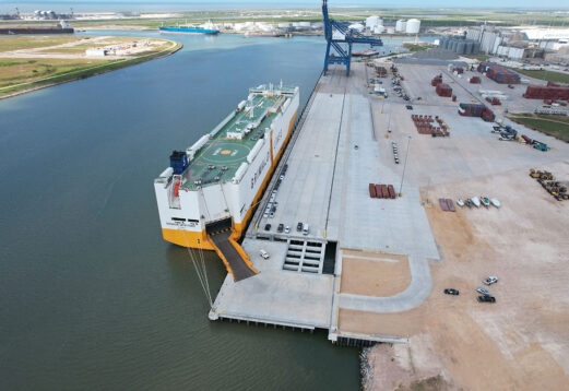 PortFreeportBerth8 RORO Dock