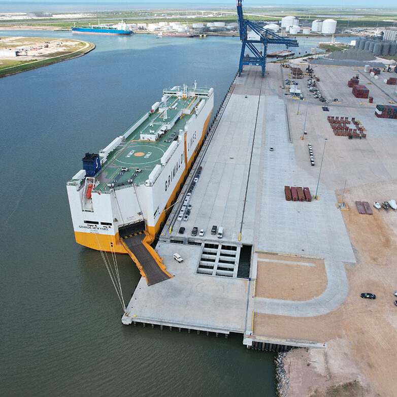 PortFreeportBerth8 RORO Dock