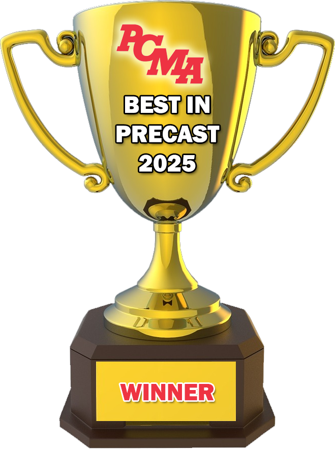 Walmart Campus - Coreslab (OK) 1 BestinPrecast TROPHY 2025